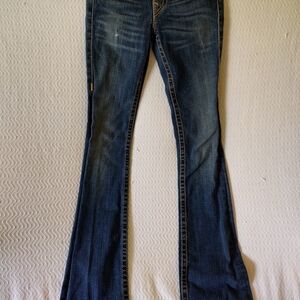 True Religion Indigo Flare Jeans